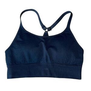 Marika Womens Crossback Active Sports Bra Black No Size Tag (Small)